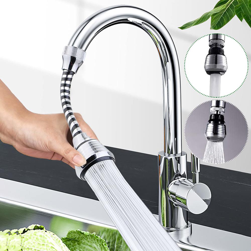 Pressurized Soft Bubbler Kitchen Shower Faucet Water Saving Shower