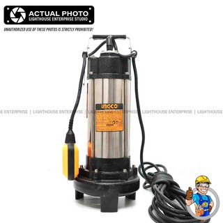 Ingco W Hp Industrial Sewage Submersible Pump With Floater Switch