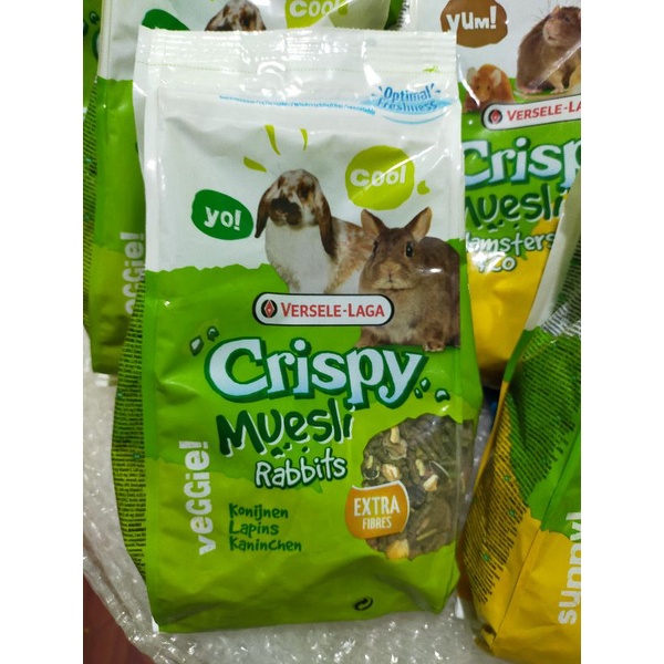 Crispy Muesli Rabbit And Hamster Food G Shopee Philippines