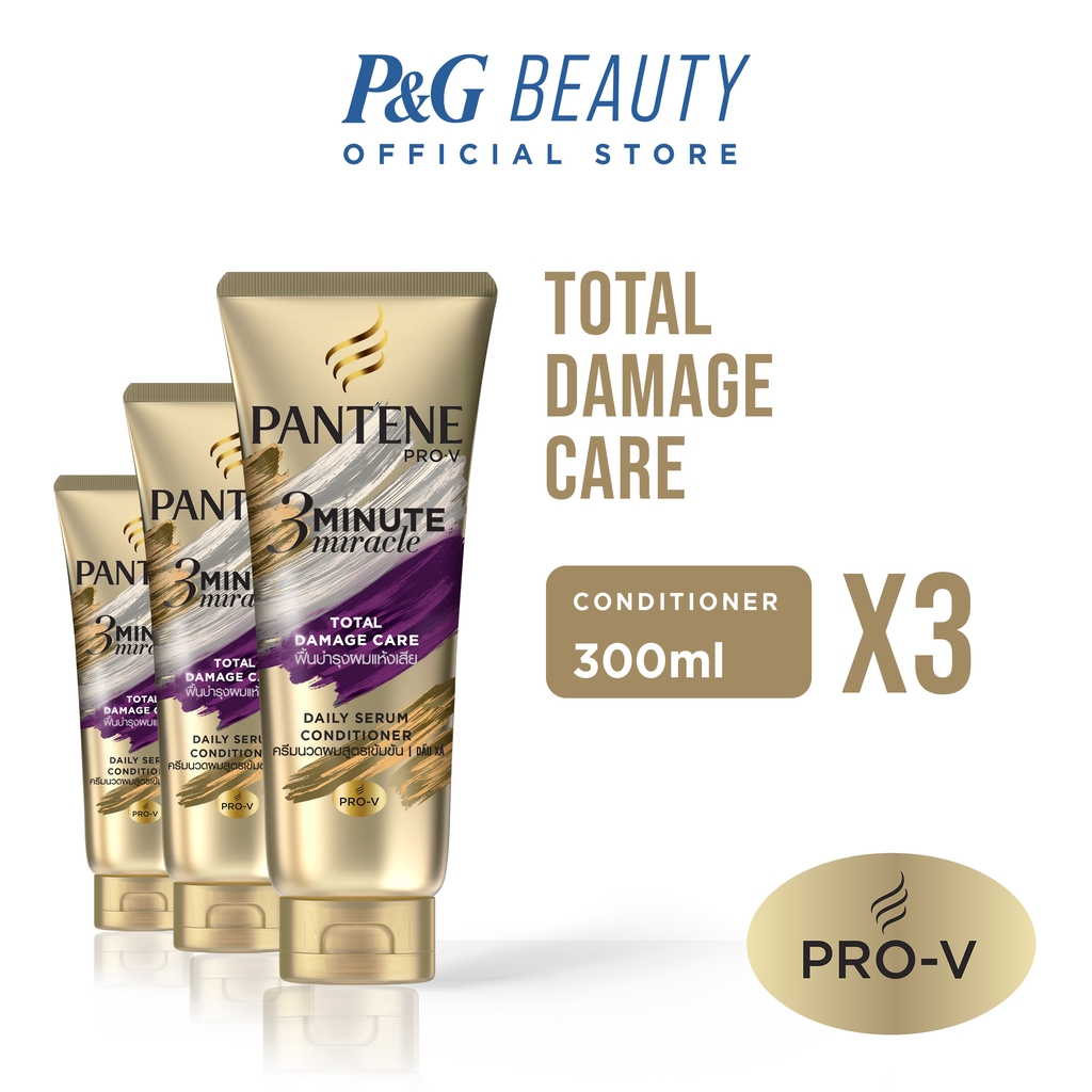 Pantene Pro V Total Damage Care Minute Miracle Conditioner Ml Trio