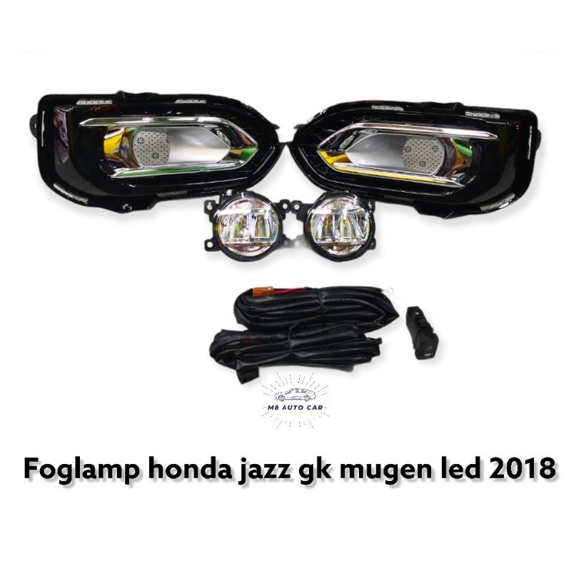 Fog Lamp Jazz Gk 2018 2019 Mugen Jazz Gk Mc Led Foglamp Honda Jazz Gk