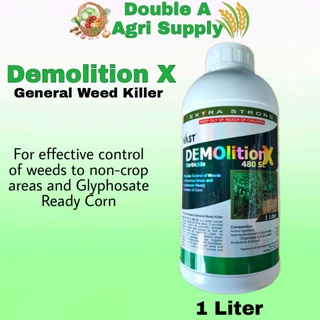 Demolition X Glyphosate Herbicide Weed Killer Liter Shopee