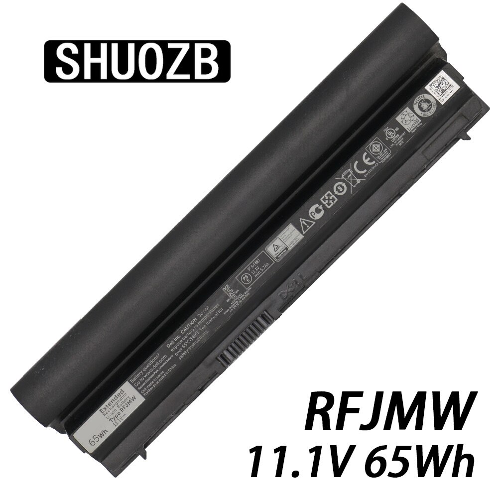 New V Wh Rfjmw Laptop Battery For Dell Latitude E E E