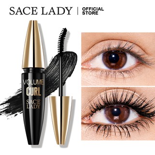 Sace Lady Eye Makeup Set Mascara Liquid Eyeliner Eyelash Curler Tools