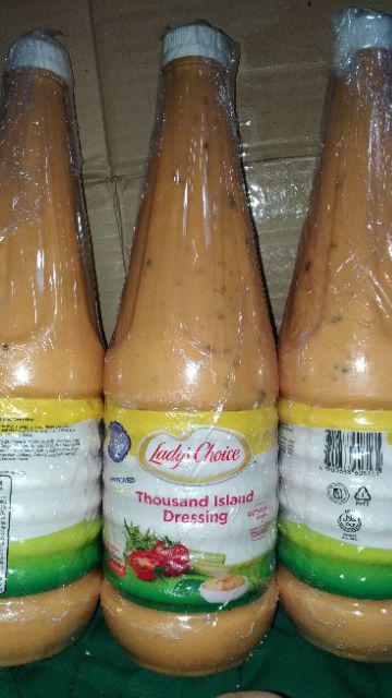 Lady S Choice Thousand Island Dressing 1L Shopee Philippines