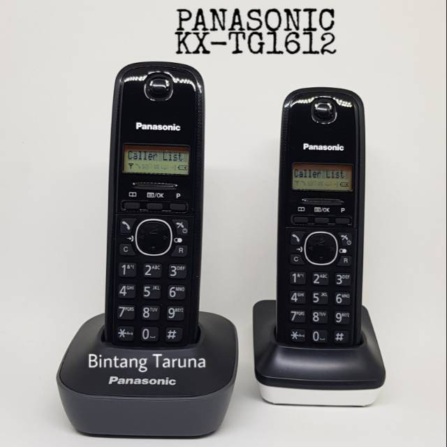 Panasonic Kx Tg Wireless Phone Panasonic Tg Black White