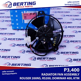 RADIATOR FAN ASSY Rouser NS200 200NS RS200 Dominar 400 KTM Genuine