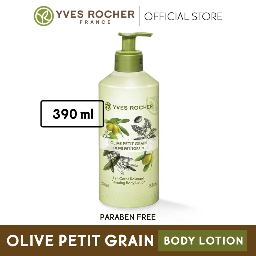 Yves Rocher Olive Petitgrain Relaxing Body Lotion Ml Shopee