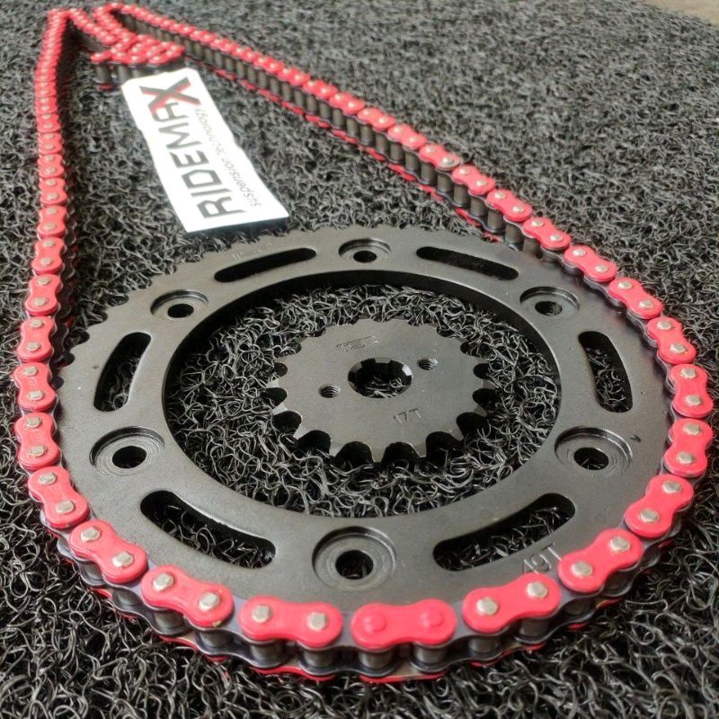 Honda Crf Sprocket Chain Set H Heavy Duty Red And Gold Chain