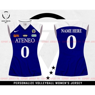 Ateneo Volleyball Women S Jersey Free Personalize Name And Number Full