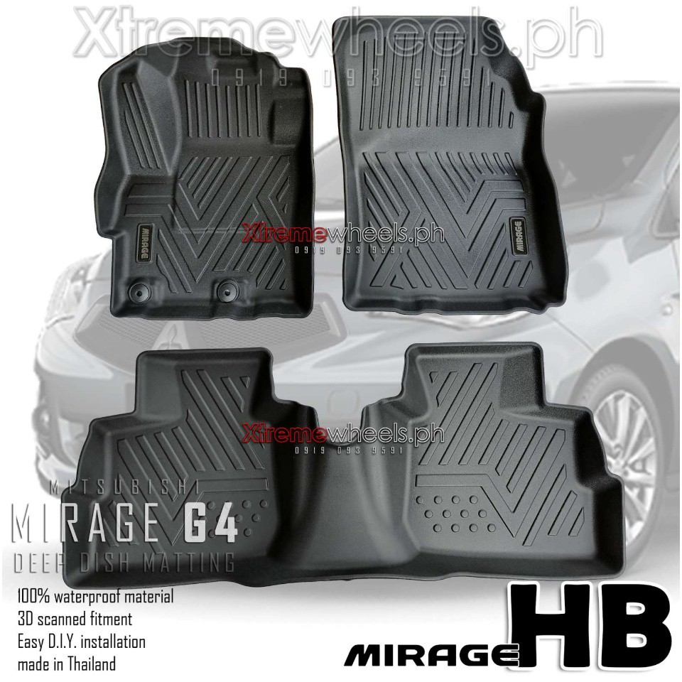 Mirage Hatchback Version Deep Dish Matting Mirage