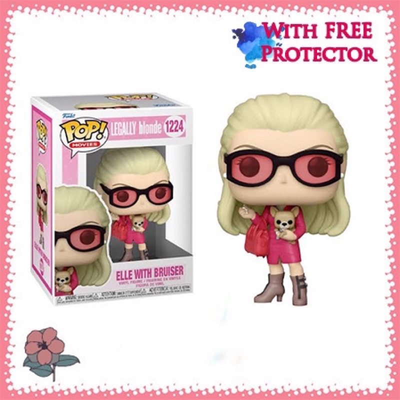 Funko Pop Legally Blonde Elle With Bruiser Shopee Philippines