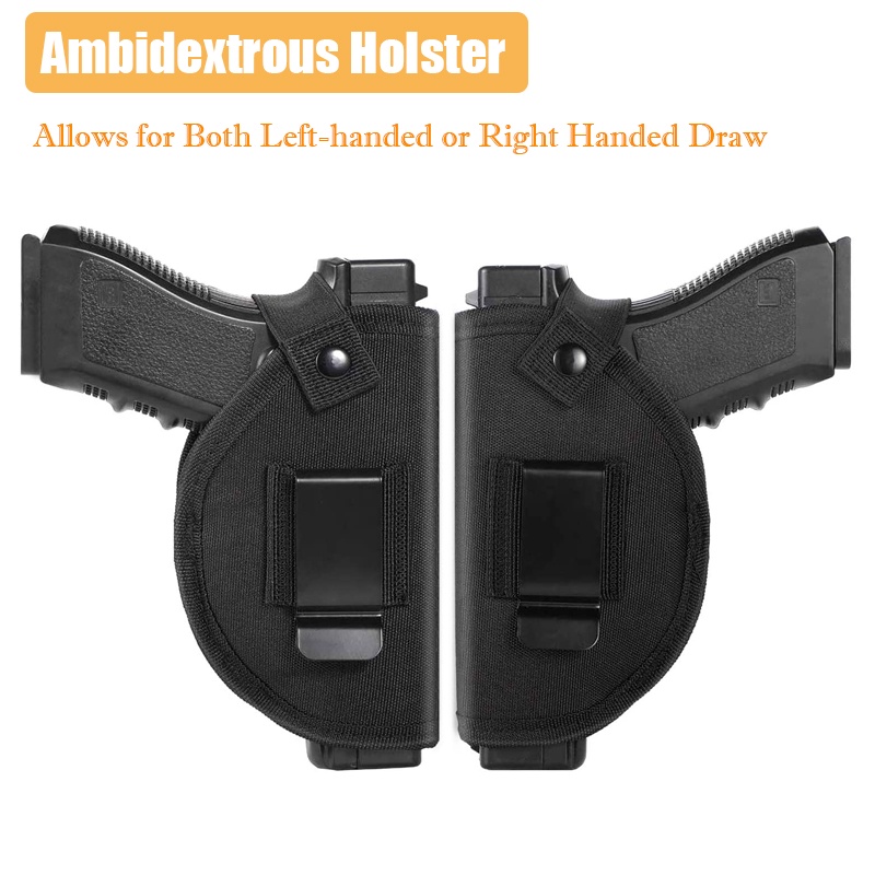 Concealed Pistol Holster for Right Left Hand Draw IWB OWB Gun Holster