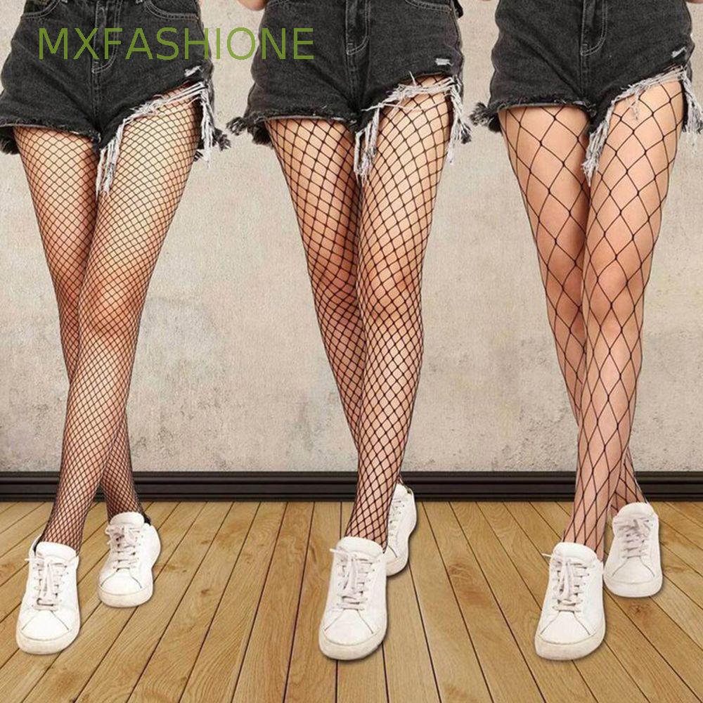 MXFASHIONE Stocking Tights High Stockings Women Fishnet Long Stockings Shopee Philippines