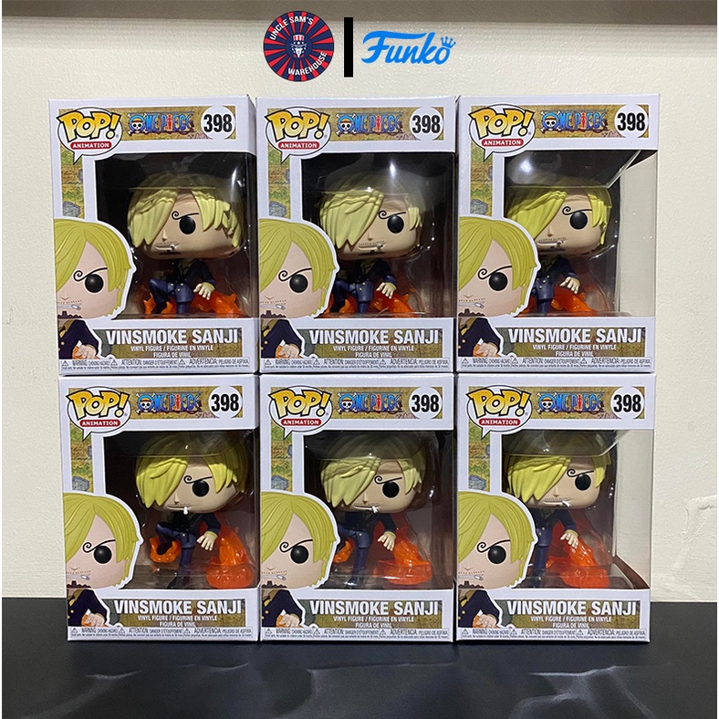 Funko Pop Animation One Piece VInsmoke Sanji DAMAGED Shopee