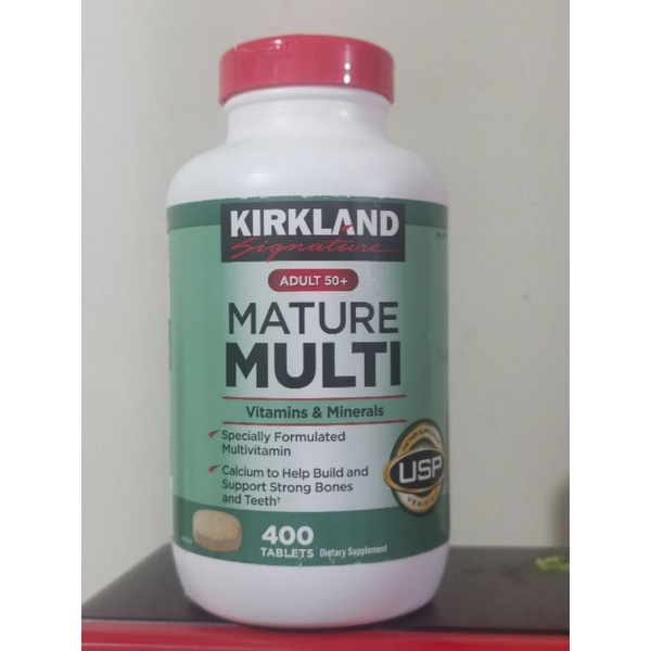 Kirkland Mature Multi Adult Multivitamin Supplement Age Like