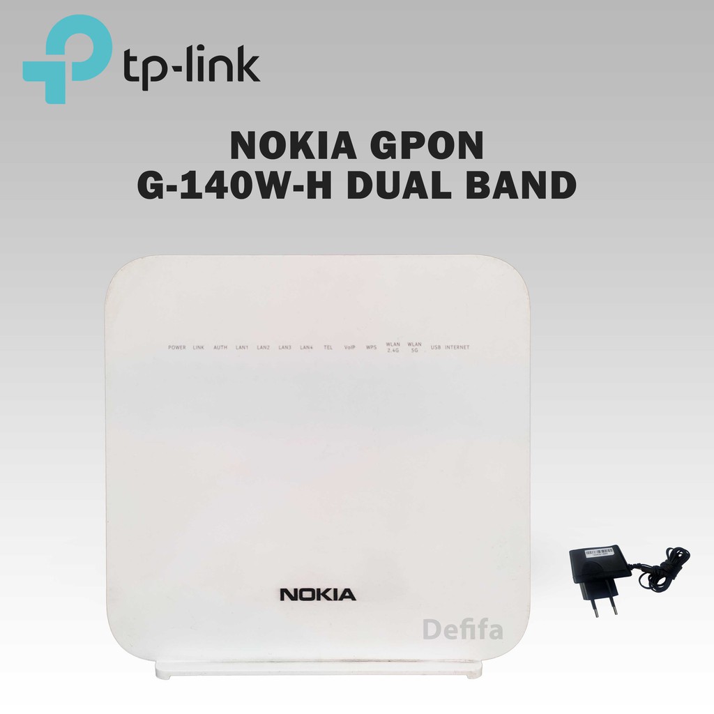 Modem Wifi Router NOKIA G 140W H ONT GPON ONU Dual Band FTTH Shopee