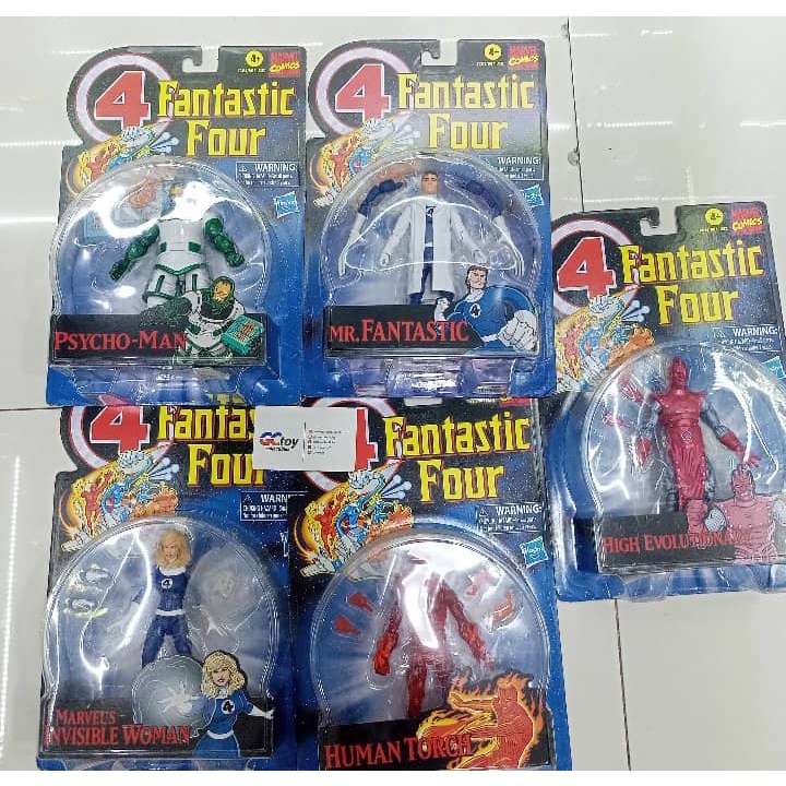 Hasbro Marvel Legends Fantastic Four Retro Series Shopee Philippines