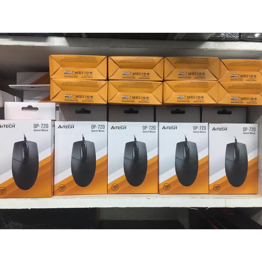 A4TECH OP 720 USB Black Mouse Shopee Philippines