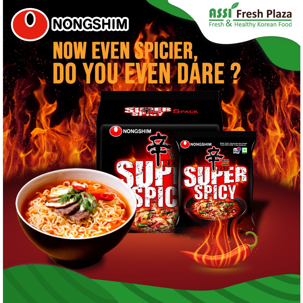 Nongshim Shin Red Super Spicy Noodle Shopee Philippines