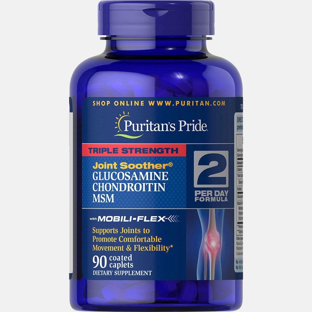 Puritan S Pride Triple Strength Glucosamine Chondroitin And Msm Joint