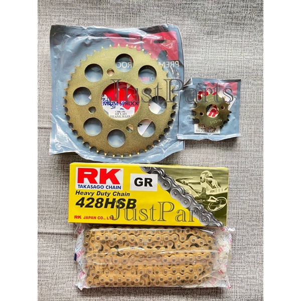 RK Sprocket Set For RS150 CBR150 Shopee Philippines