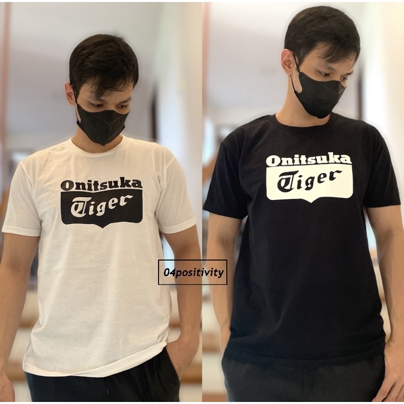 Onitsuka Tiger Unisex T Shirt Cotton Shopee Philippines