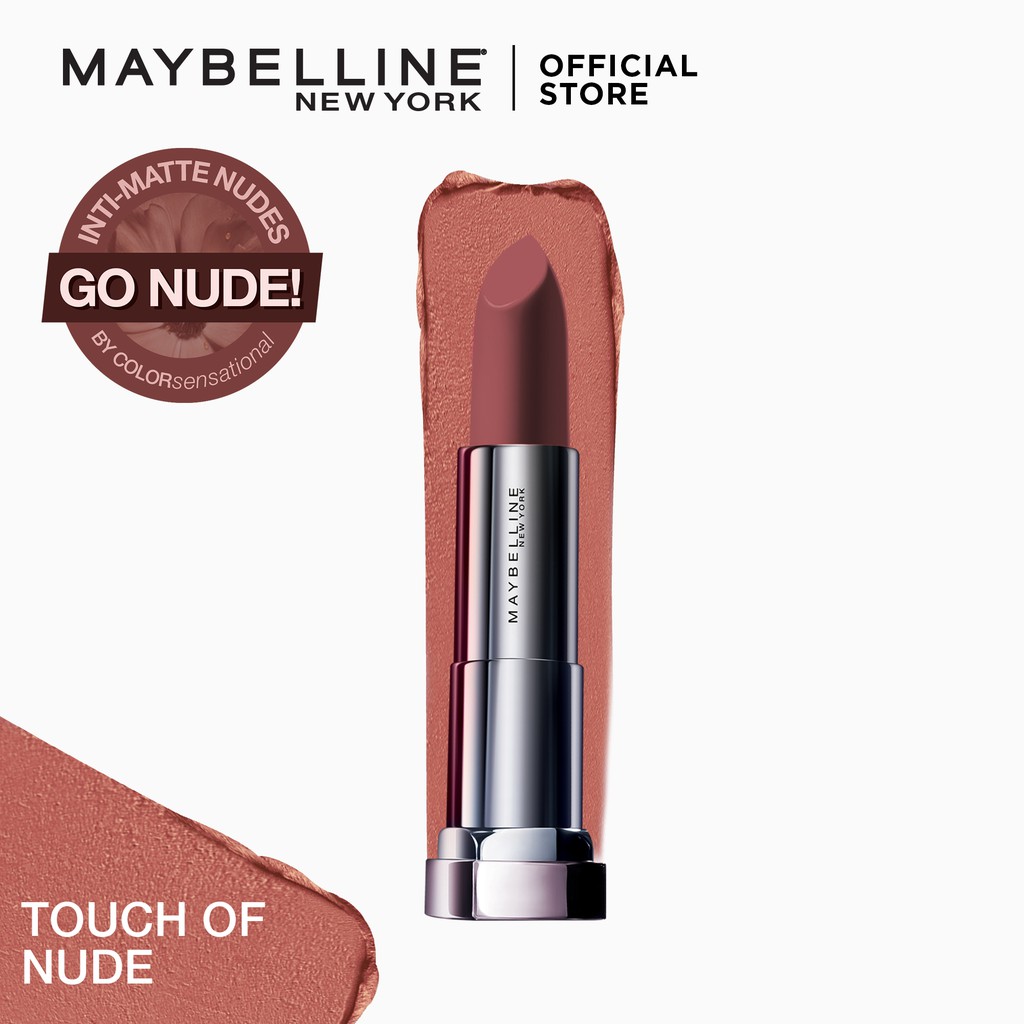 Maybelline Color Sensational Powder Matte Lipstick Touch Of Nude