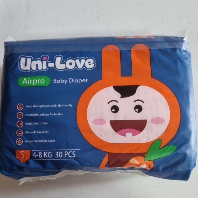 Uni Love Airpro Babydiaper Small Pcs Shopee Philippines