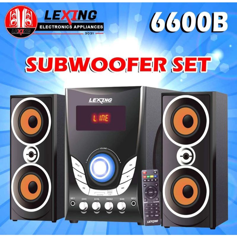 Lexing Subwoofer Lx Shopee Philippines