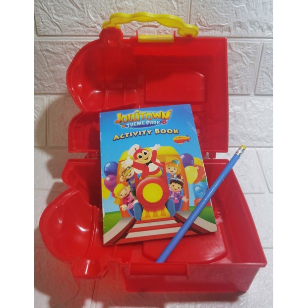 Jollibee Jolly Town Theme Park Loot Bag Box Giveaway Shopee Philippines