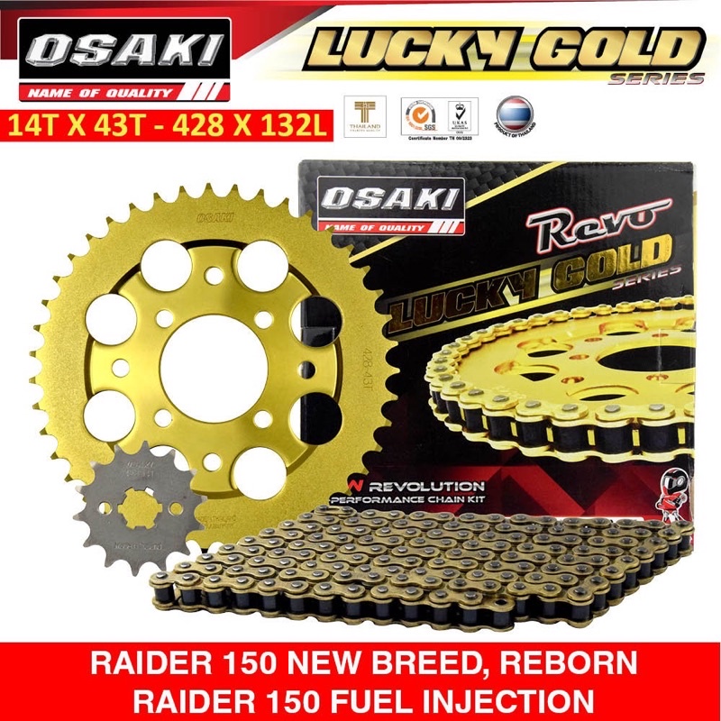 Osaki Chain Set Raider Sniper Shopee Philippines