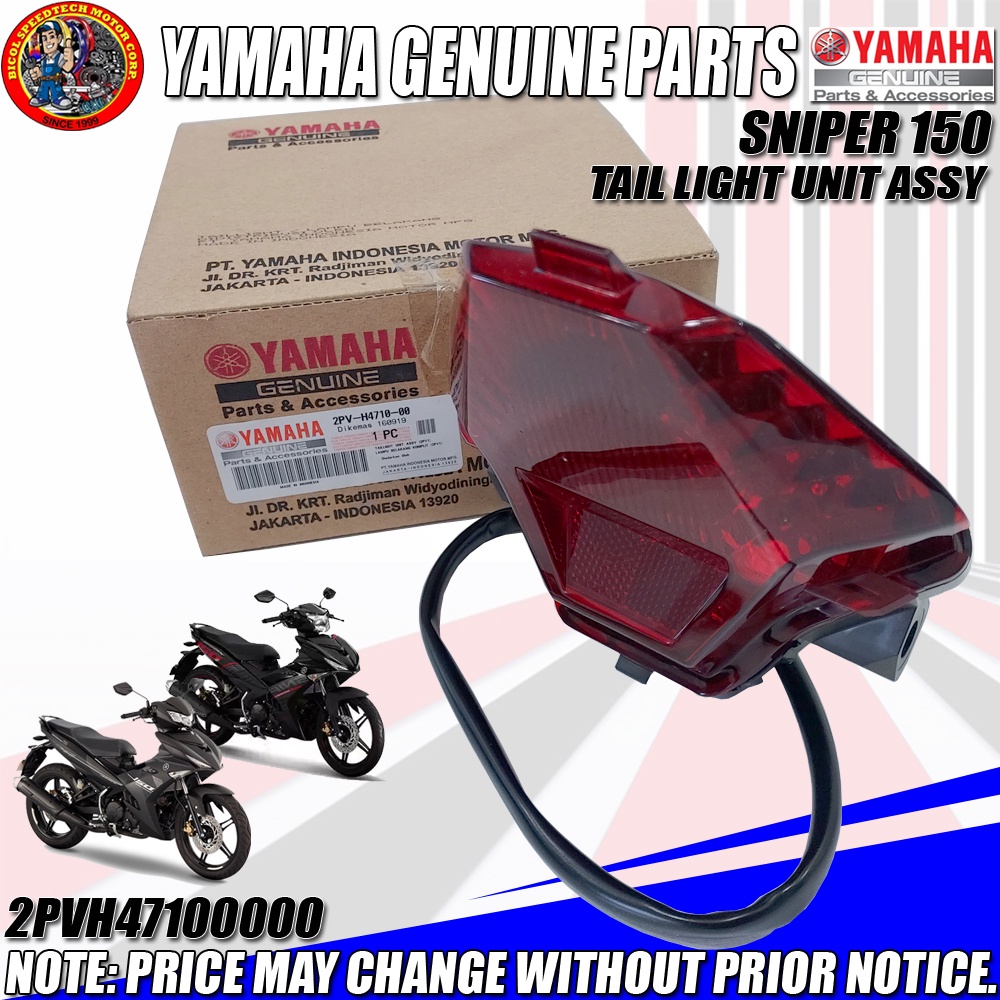 Sniper Doxou Tail Light Unit Assy Ygp Genuine Pv H