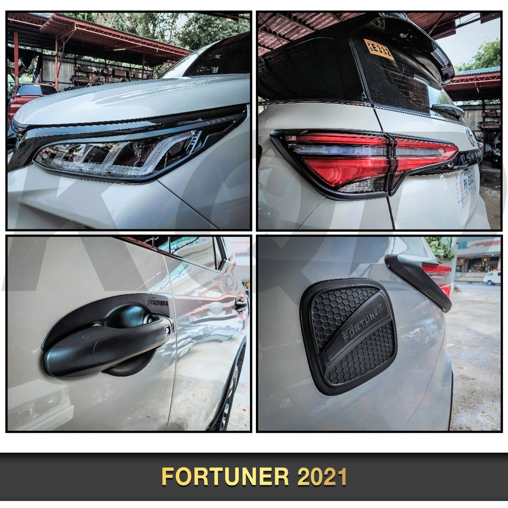 Kqd Fortuner X Q V Ltd Grs Variant Garnish Cover Combo Set