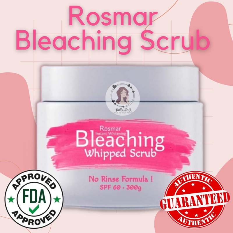 Onhand Rosmar Bleaching Whipped Scrub G Authentic Shopee Philippines