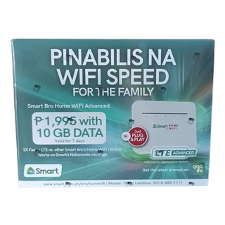 Smart Bro Home Prepaid Wifi Boosteven R Lte Advanced Cat Shopee