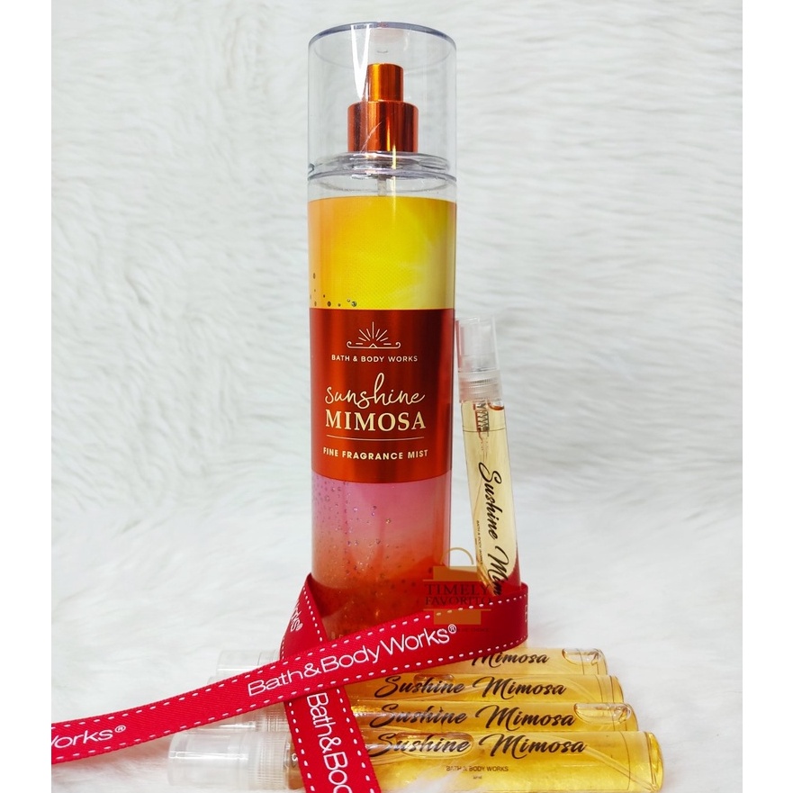 Bbw Sunshine Mimosa Fine Fragrance Mist Ml Shopee Philippines