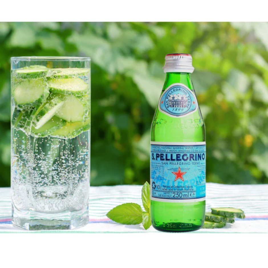 San Pellegrino Sparkling Natural Mineral Water Bottles Ml