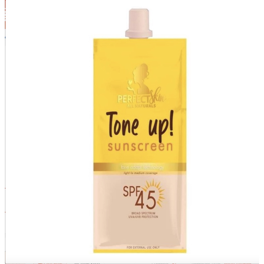 Authentic Perfect Skin Tone Up Sunscreen Spf G Shopee Philippines