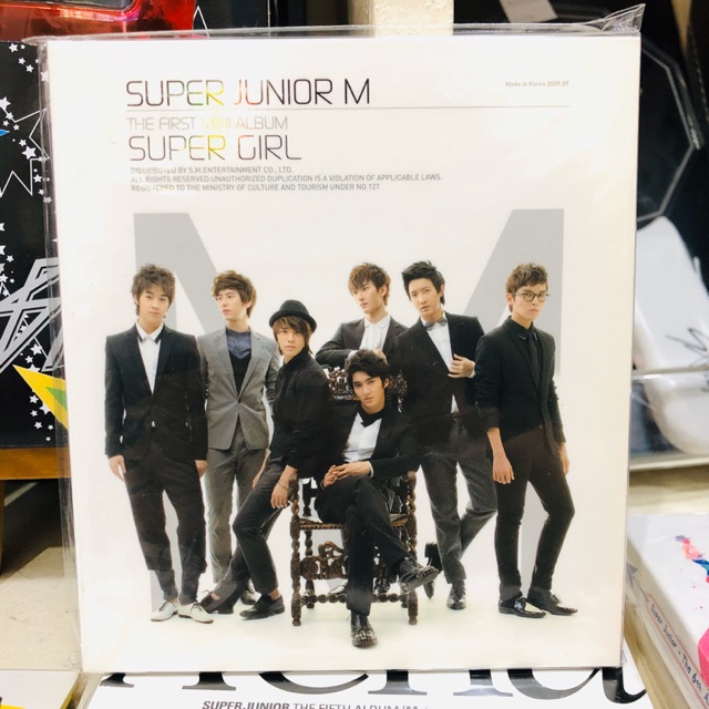 SUPER JUNIOR M SUPER GIRL ALBUM UNSEALED Shopee Philippines