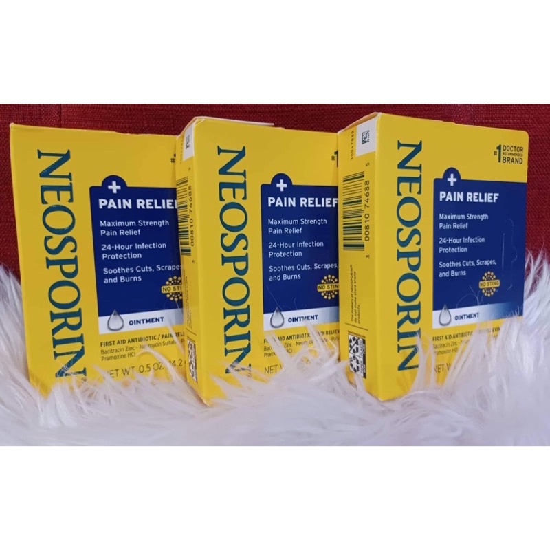 Neosporin Maximum Strength Pain Relief Dual Action Ointment Shopee