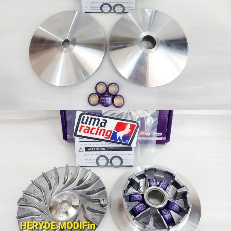 Cvt Pulley Kit Old N Max New Nmax Aerox Lexi Original Uma