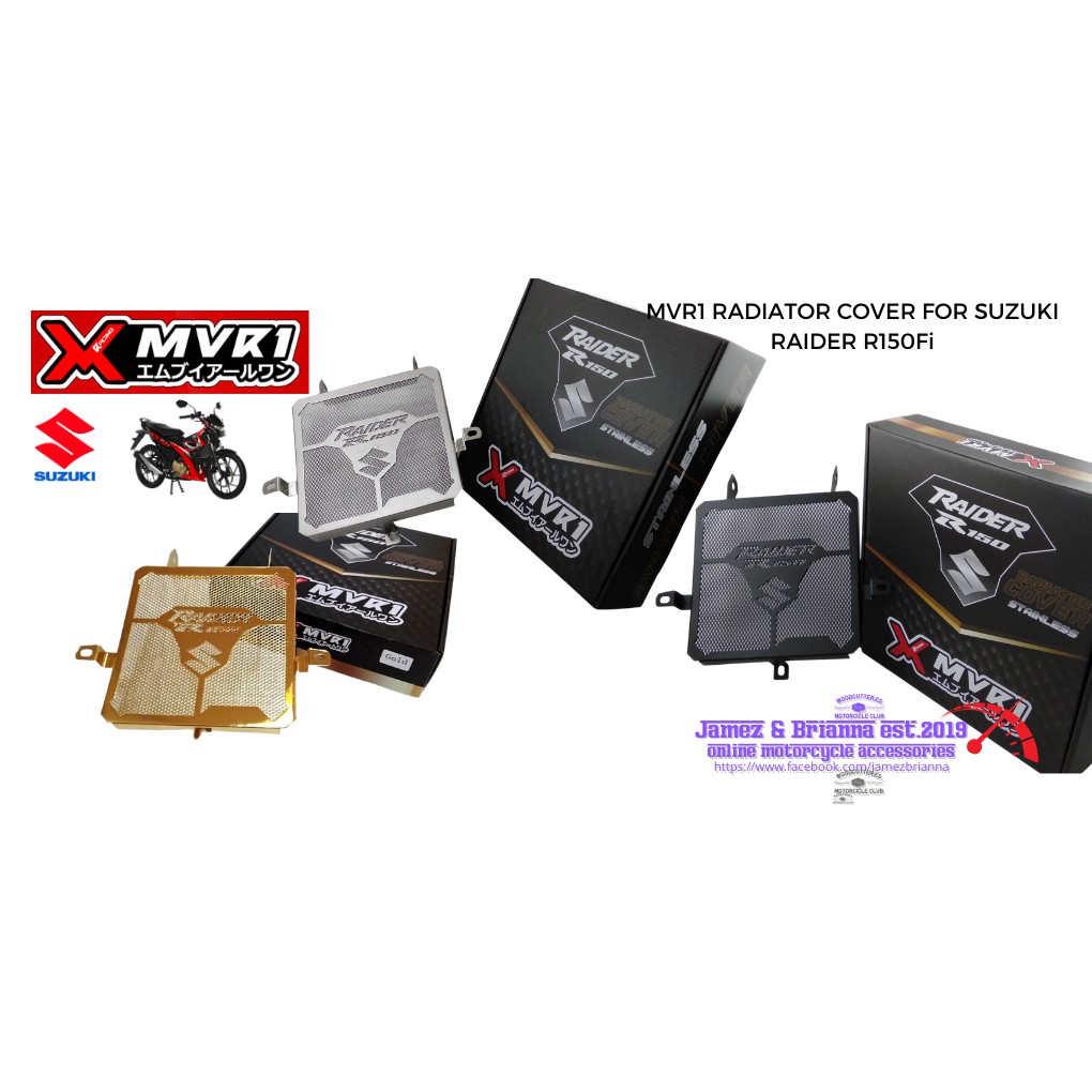 New Arrival Mvr Radiator Cover Exclusive For Raider R Fi Shopee