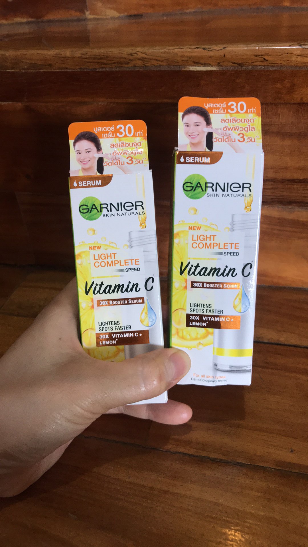 Garnier Light Complete Vitamin C Serum For Dark Spots 30ml Skincare