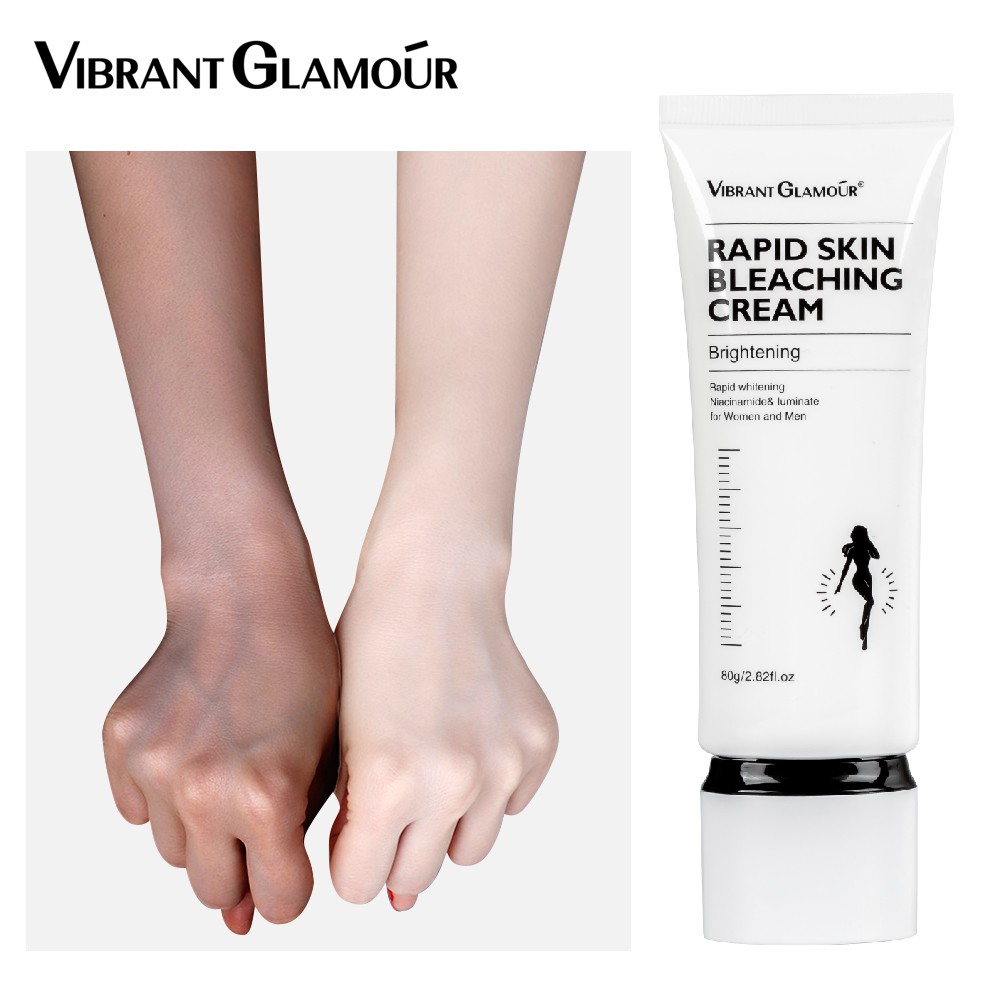 VIBRANT GLAMOUR Whitening Cream Rapid Skin Bleaching Cream Moisturizing Niacinamide