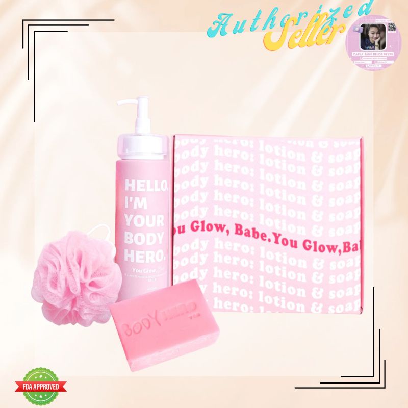 You Glow Babe Body Hero Set With Freebies Shopee Philippines