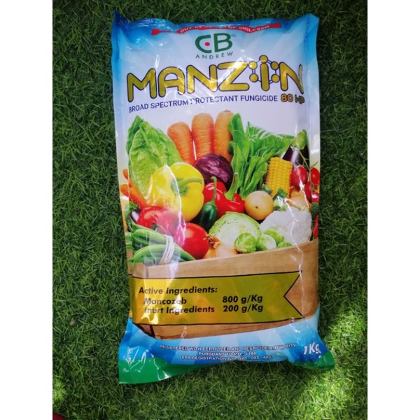 Manzin Blue Fungicide Mancozeb Cb Andrew Kg Shopee Philippines