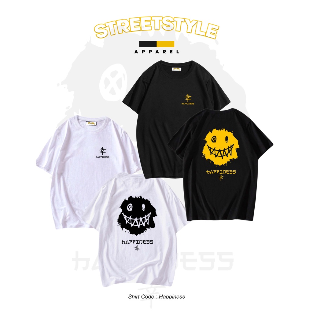 Happiness Everyday Streetstyle Apparel Shopee Philippines