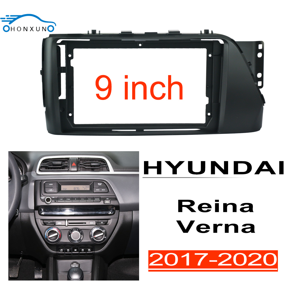 Eoenkk Din Stereo Panel Fit For Hyundai Reina Verna Inch