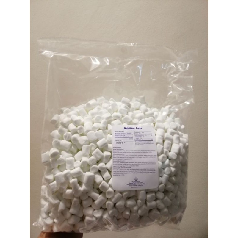 Sucere Mello MINI WHITE MARSH MALLOWS 680GRAMS NEW PACKAGING Shopee